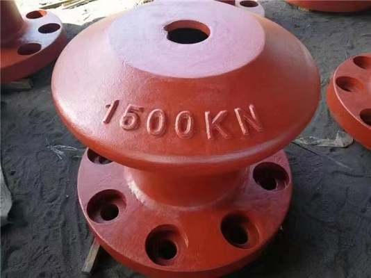 качество  Marine Dock Bollard Customized Cast Steel For Mooring Tee Head завод