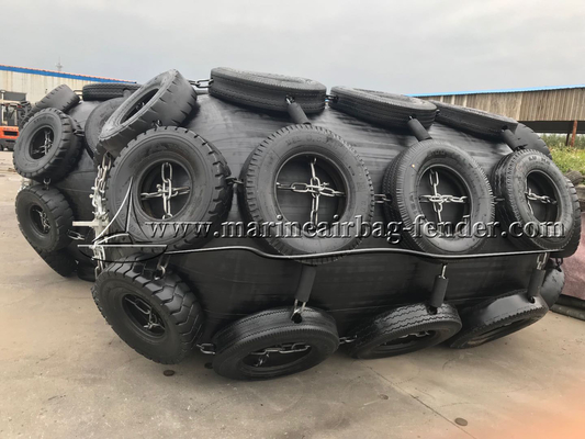 Морской пневматический резиновый бампер для защиты судов и доков 50kpa 80kpa